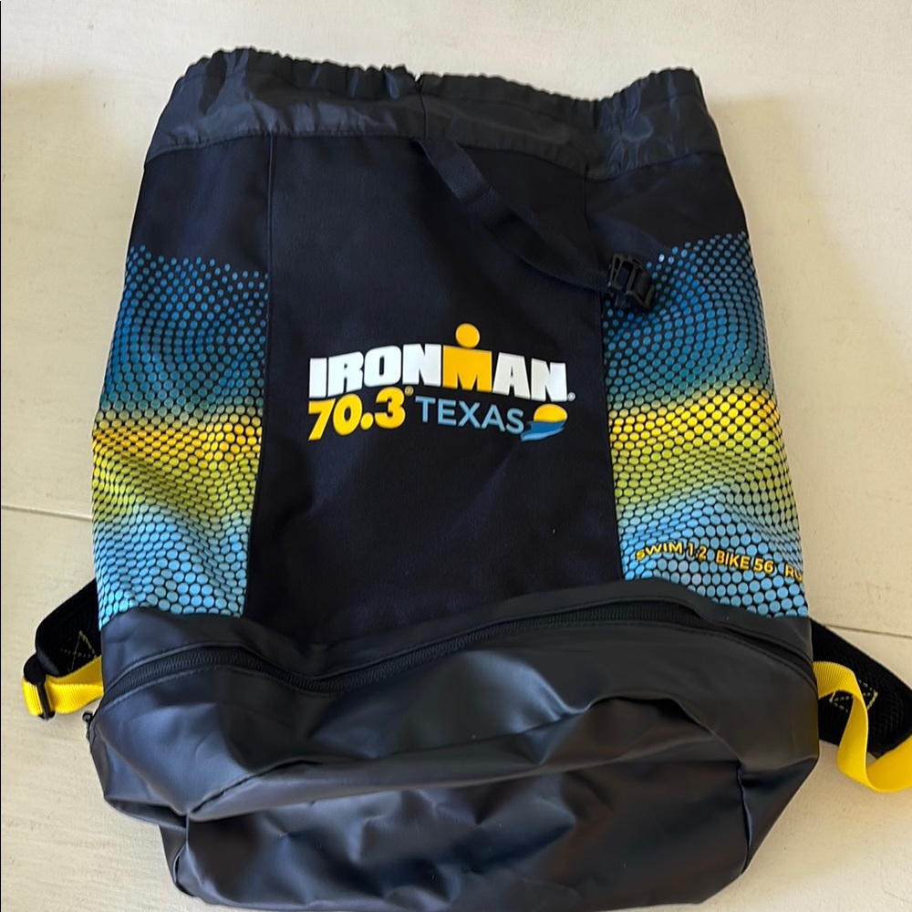 Ironman Texas 70.3 Drawstring Backpack